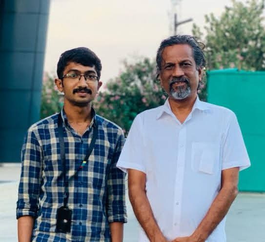 Photo with Dr.Sridhar Vembu Sir (Zoho Founder)